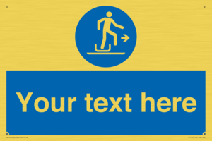 Custom Alighting from a toboggan to the right